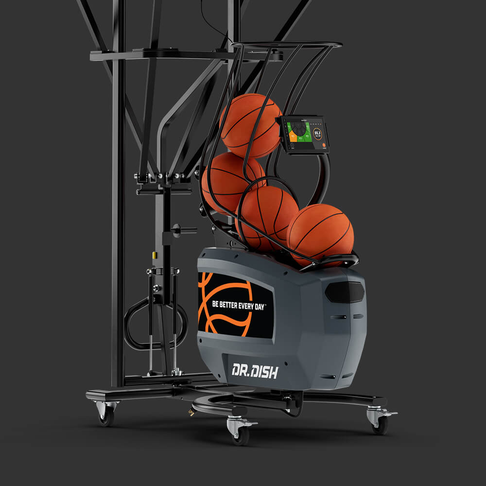 Dr. Dish All-Star+ Basketball Shooting Machine | Dr. Dish